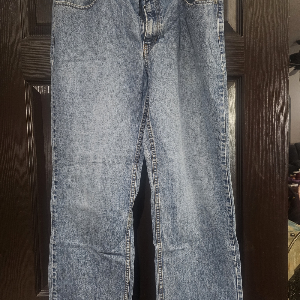 DKNY Relaxed Fit Blue Jeans